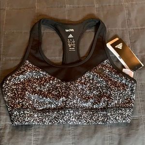 NWT Adidas TF Mic Cam Bra-Size M
